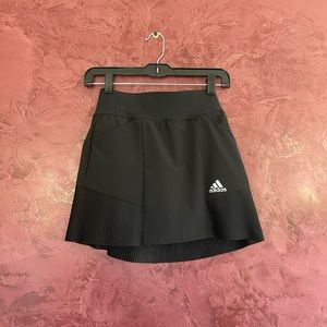 Adidas Girls Black Golf Skirt